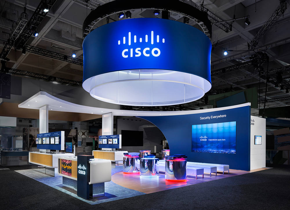CISCO展台设计